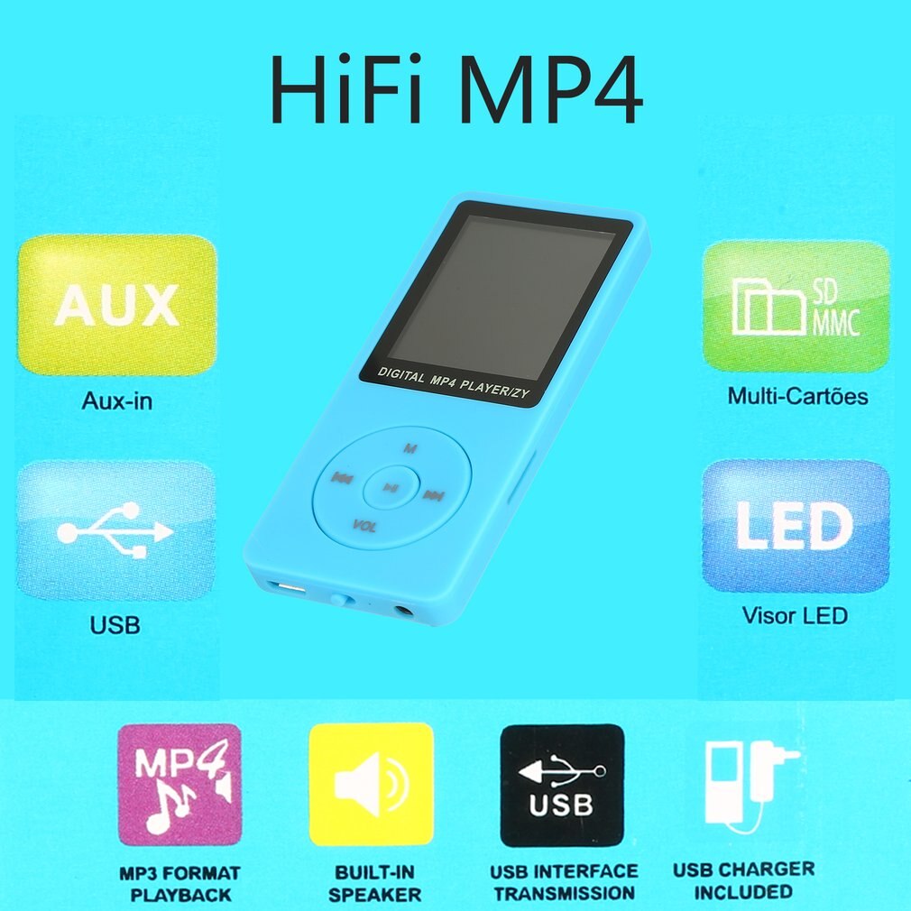 MP4 Speler Met Bluetooth Lecteur Mp3 Mp4 Muziekspeler Draagbare Mp 4 Media Slim1.8 Inch Touch Toetsen Fm Radio Video 32G