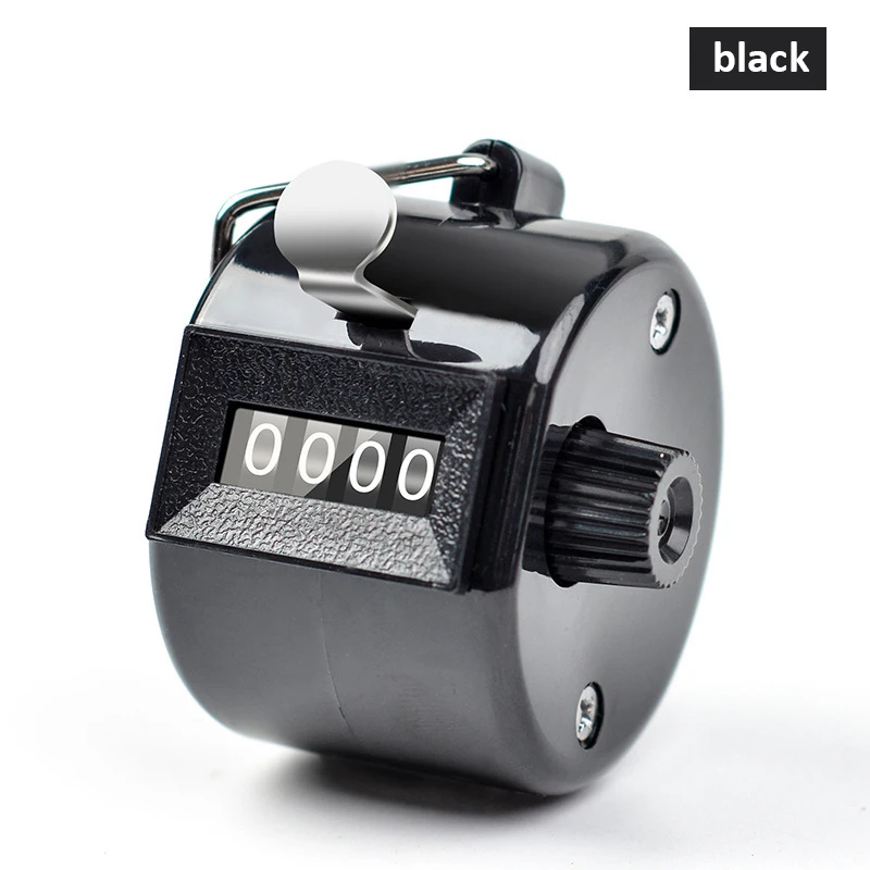 Manual Tally Counter Digital Metal Counting Counter 4 Digit Palm Number Clicker for Number Count Assorted Coaching Fishing Golf: Lavender