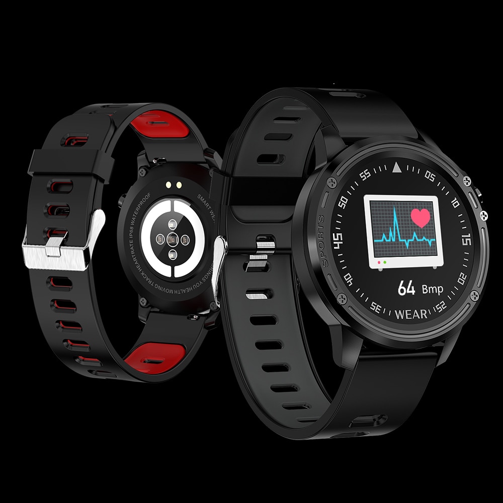 L8 Smart Horloge Ecg + Ppg Hartslag O2 Sleep Monitor IP68 Sport Mode Bluetooth Muziek Controle Weer Smart Horloge fitness Mannen Vrouwen