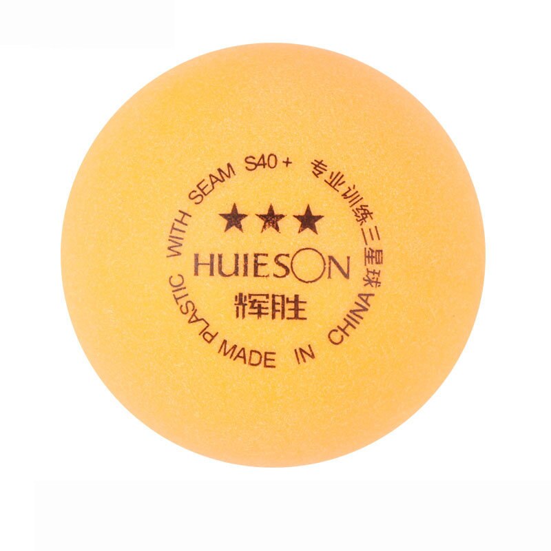 Huieson 50 stks/zak ABS Plastic Pingpongbal 40 + mm 3 Ster Materiaal Pingpongballen voor Tafel Tennis Club Training