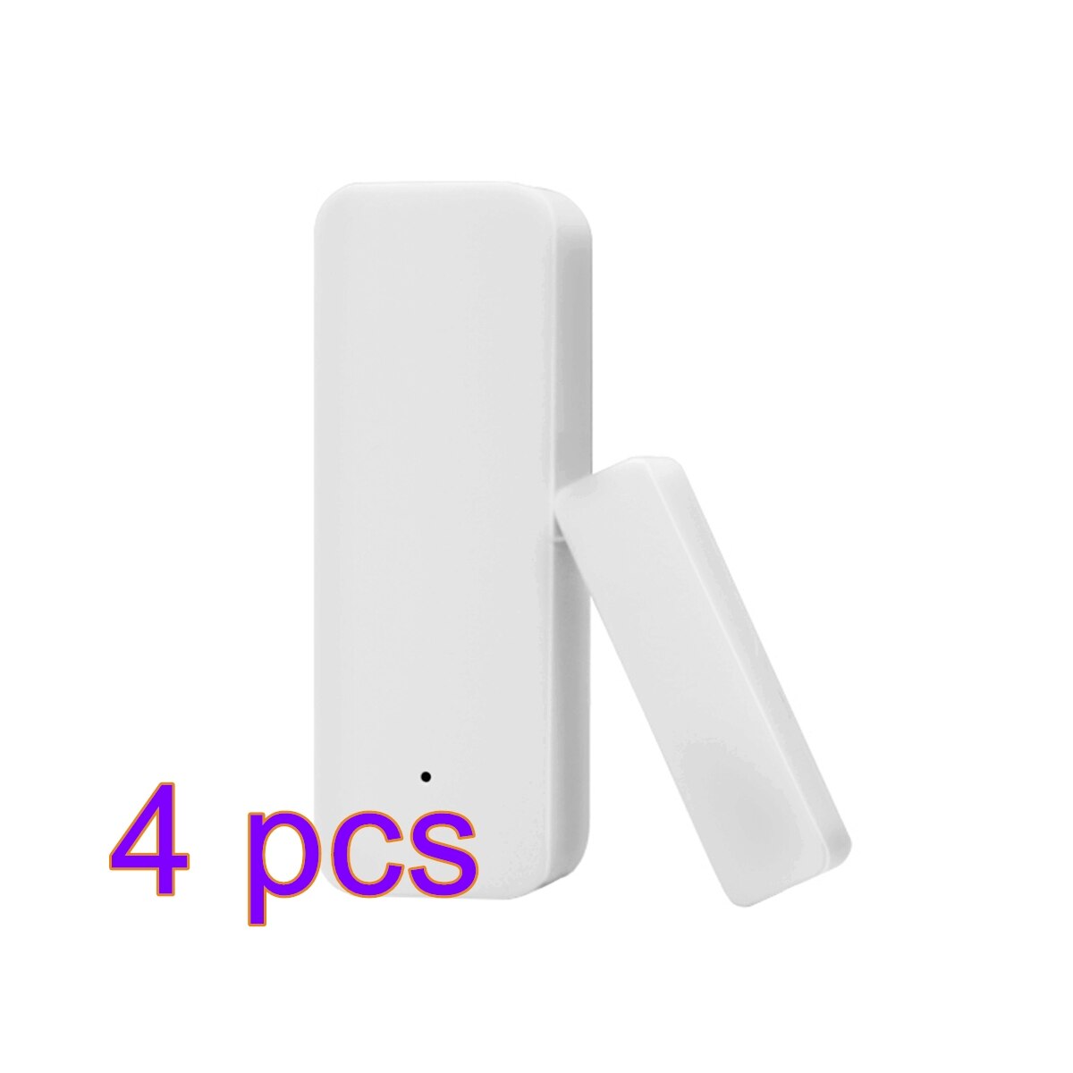 Tuya Smart WiFi Door Sensor Door Open/Closed Detectors Magnetic Switch Window Sensor Home Security Alarm With Alexa Google Home: 4pcs