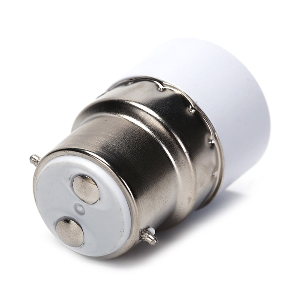 Lys og lys skrue led lyspære sokkel  b22 to e14 adapter led lampe pære sokkel holder omformer brannsikkert materiale for hjemmet