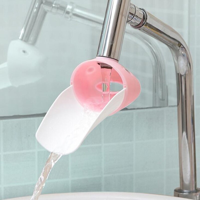 Kraanverlengstuk voor kinderen, waterbesparende cartoon kinderen, babywashandkraanverlengstuk voor badkameraccessoires