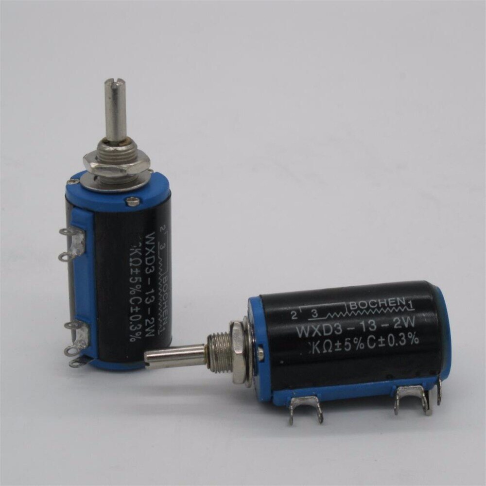 WXD3-13-2W Multi-turn Potentiometer - 1k Ohm, 2W, 10 Turns Resistance - Foto 7