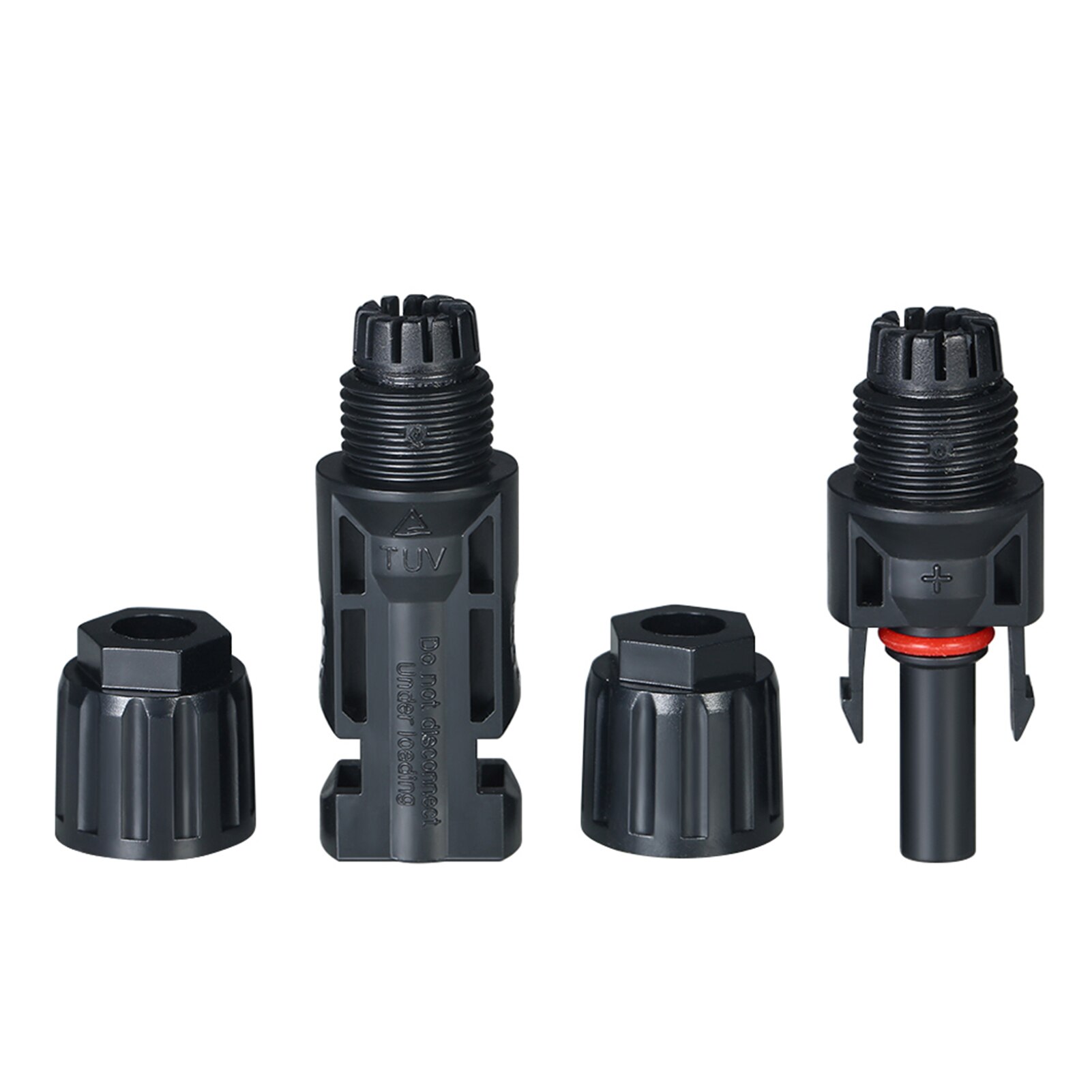 10 20 Pairs Male/Female Solar Panel Cable Connectors with Spanner Assembly Tool for PV System Cable Connectors With Wrench