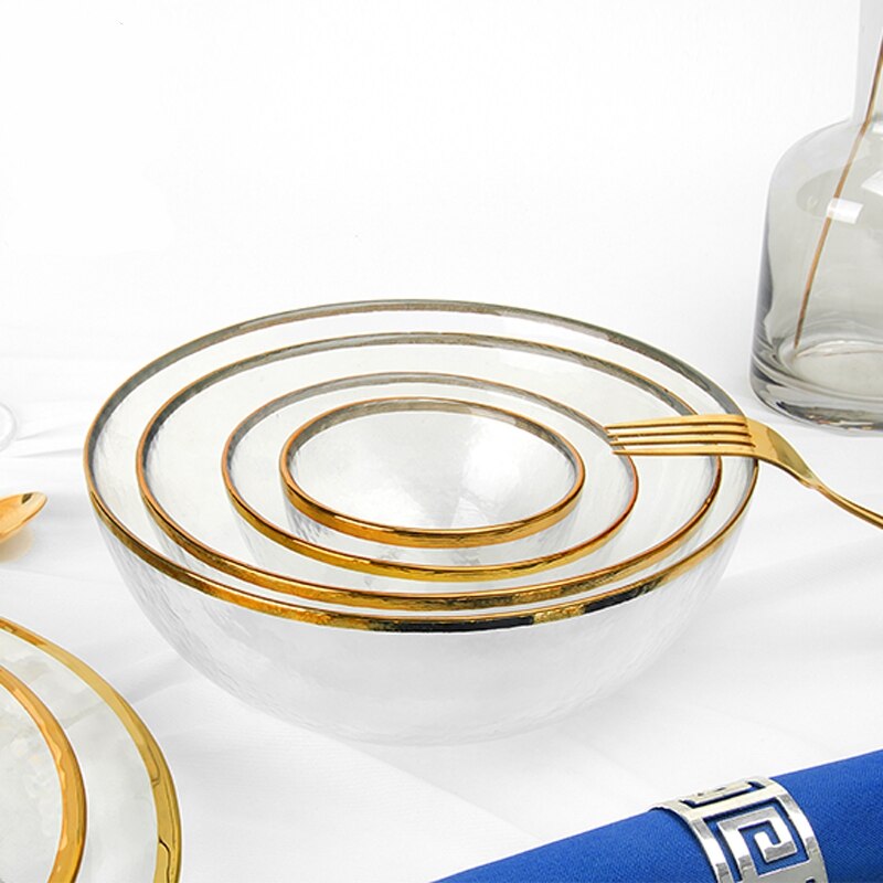 Phnom Penh-vajilla nórdica de cerámica de vidrio, plato occidental para comida, plato para carne, plato japonés