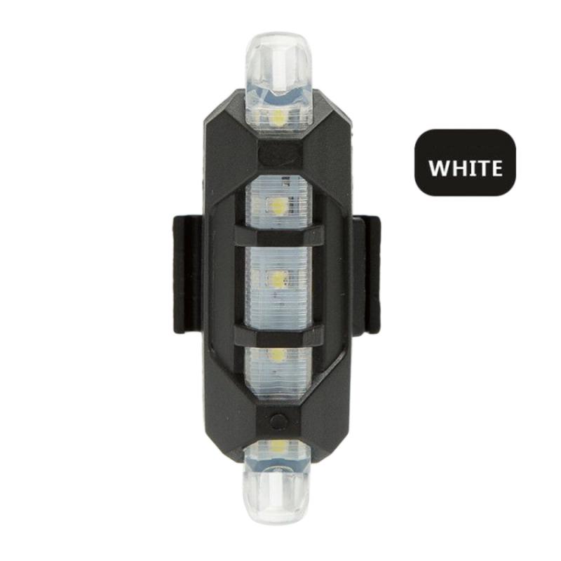 Waterdichte 5 Led Mtb Fiets Fiets Achterlicht Lamp Usb Opladen Veiligheid Fiets Licht Oplaadbare Led Achterlicht