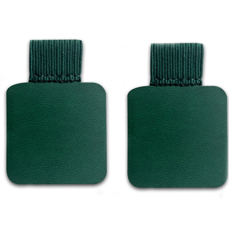 Porte-crayon en cuir PU auto-adhésif, 2 pièces, boucle élastique, pince à crayon, organisateur de papeterie pour carnet de notes, Journal planificateurs: 2pcs army green