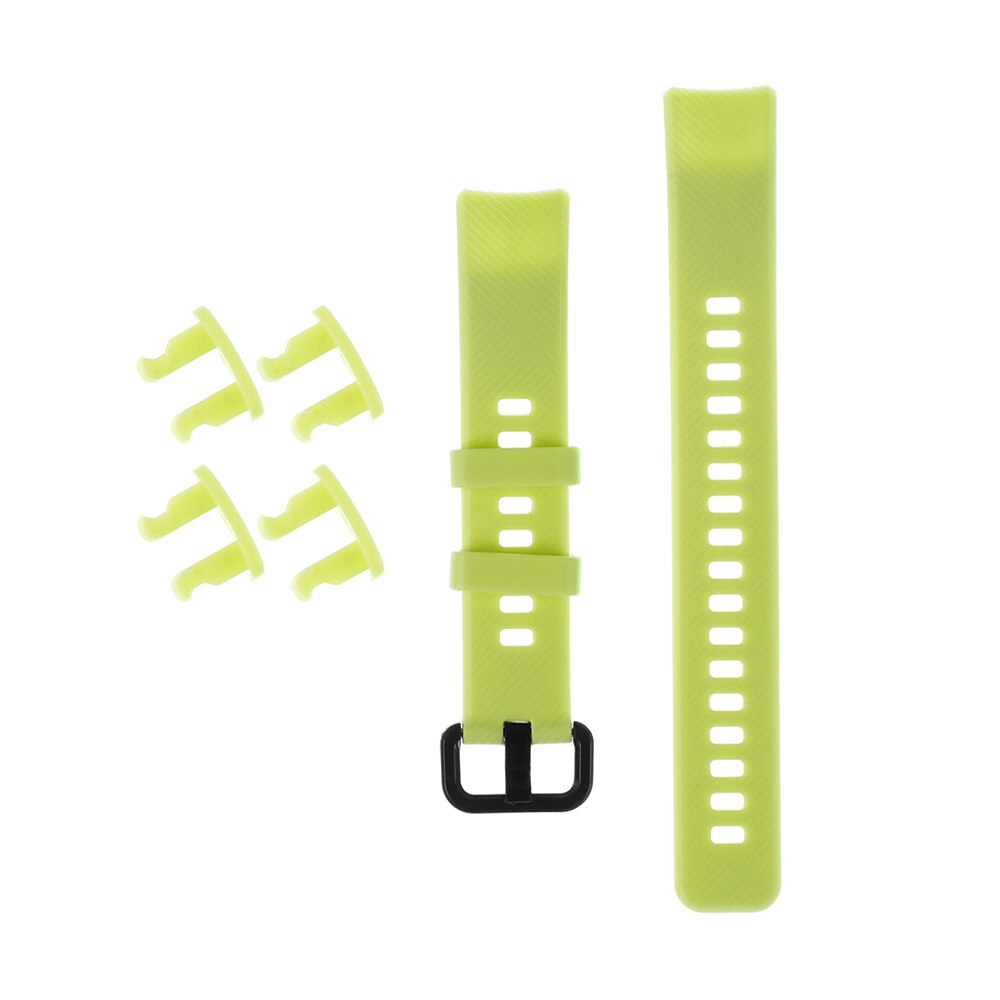 Bracelet intelligent en Silicone pour Huawei Honor Band 5 4 Bracelet souple de remplacement classique chaude de: green