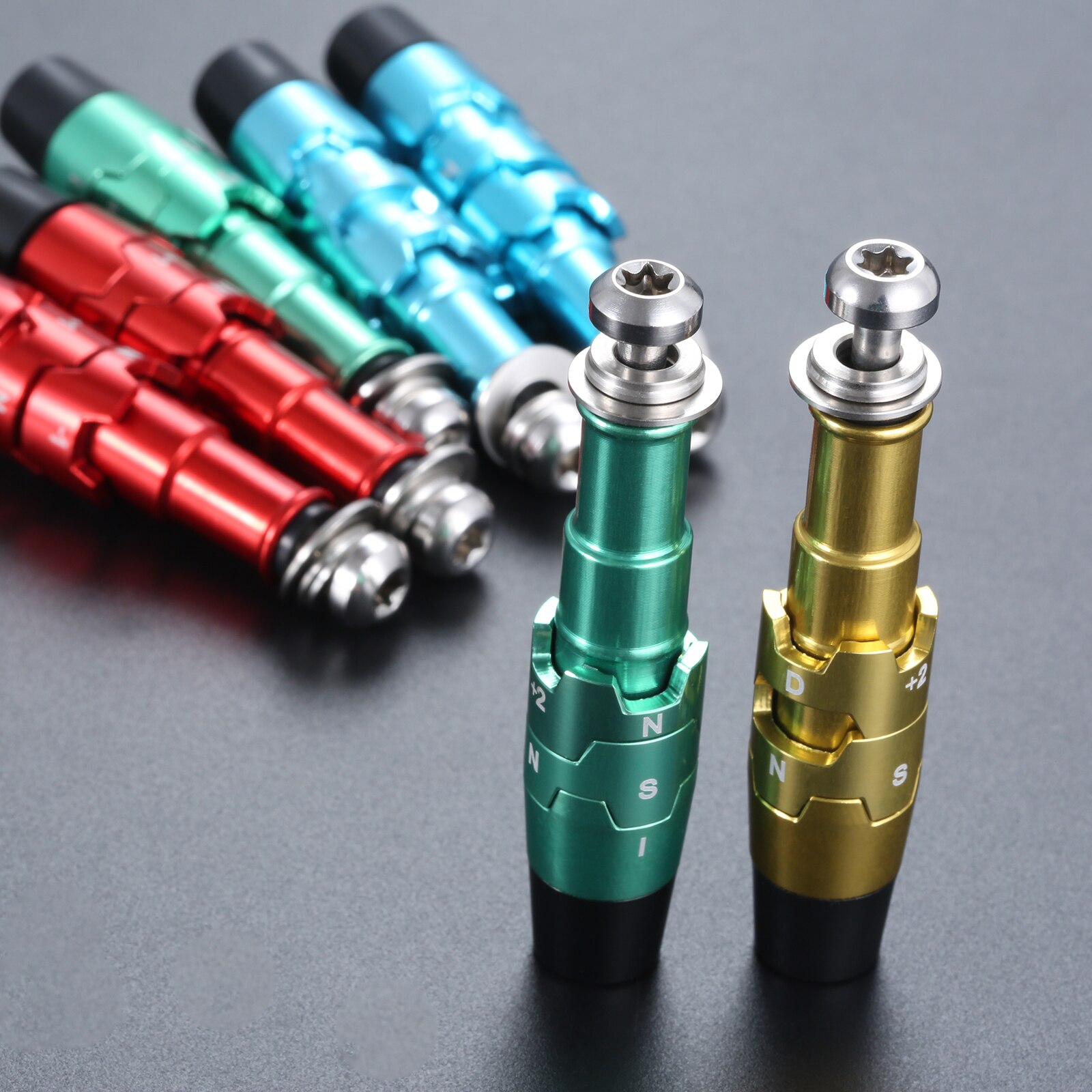 gohantee Aluminum Alloy Golf Club Shafts Adapter Sleeve Replacement Size 0.335 0.350 for Callaway Big Bertha 815 EPIC XR Driver