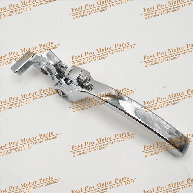 Pit Dirt Bikes parts meest Aluminium Vouwen zwart of zilver Koppelingshendel Remhendel Fit voor CRF KLX Pit pro Xmotos BSEKAYO: Silver Brake lever