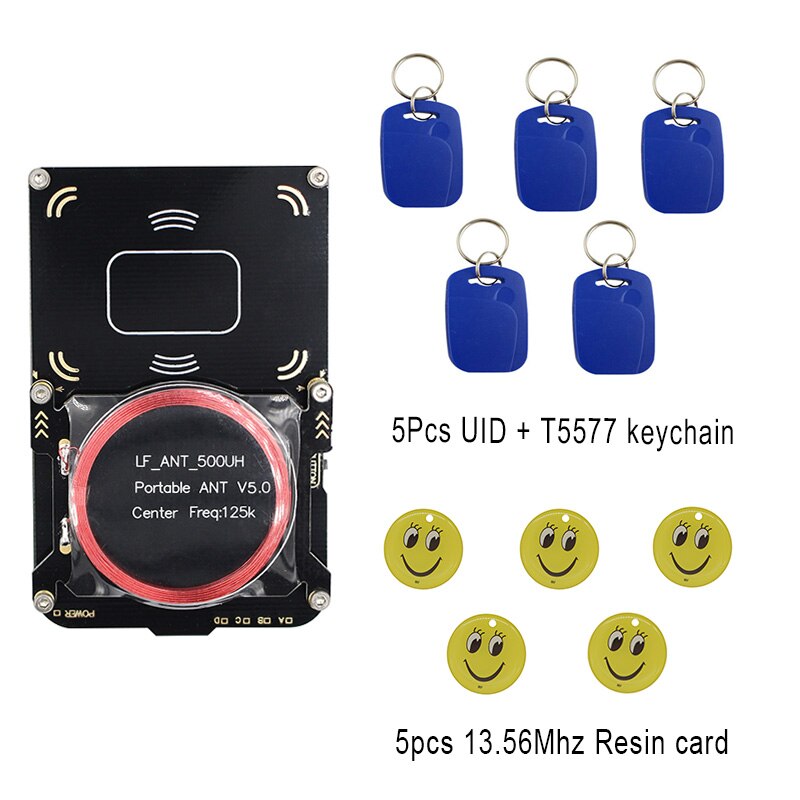 Lector de tarjetas RFID 512K con 2 puertos USB, NFC, escritor para fotocopiadora de tarjetas Rfid Nfc, clon grieta, Proxmark3, Kits de trajes de desarrollo 5,0 Proxmark RDV4: Package 2