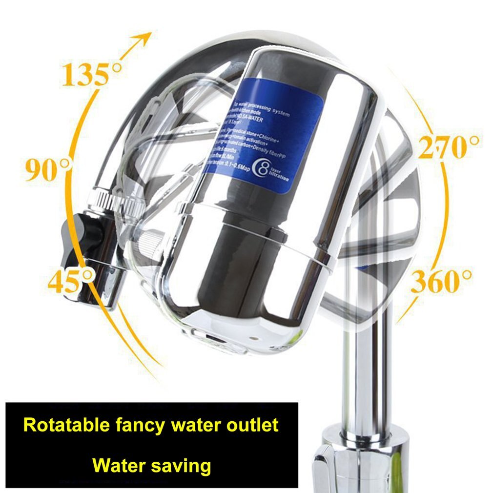 Tap Water Purifier Kitchen Faucet Washable Ceramic Percolator Water Filter Filtro Rust Bacteria Removal Replacement Filter