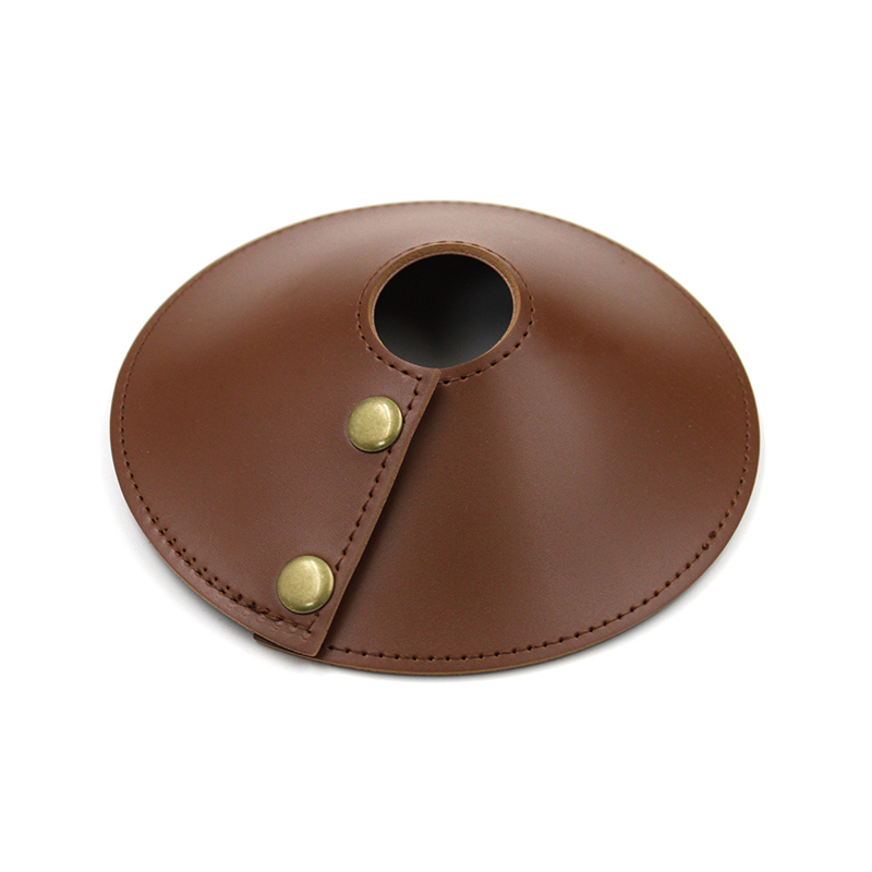 Lampenkap Lederen decoratieve hanglamp Lampenkap voor thuisbar Pub: GRIJS