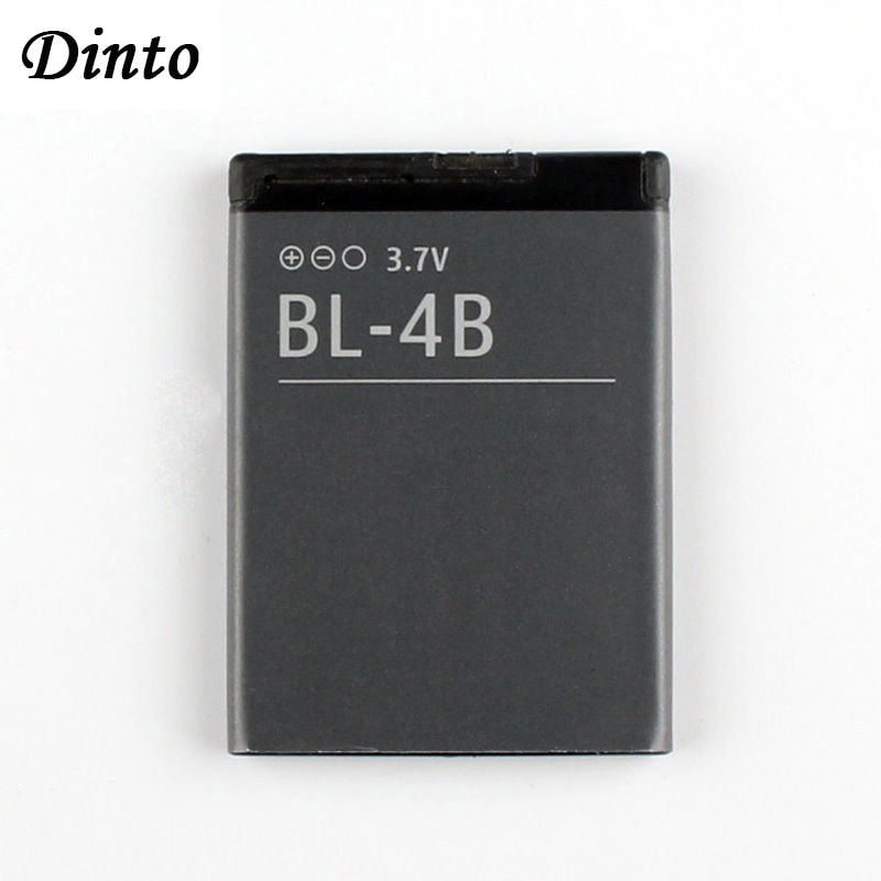 Dinto 1 Pc 700 Mah BL-4B BL4B Bl 4B Vervangende Mobiele Telefoon Batterij Voor Nokia 2505 3606 3608 2670 2660 2630 5000 6111 N75 N76