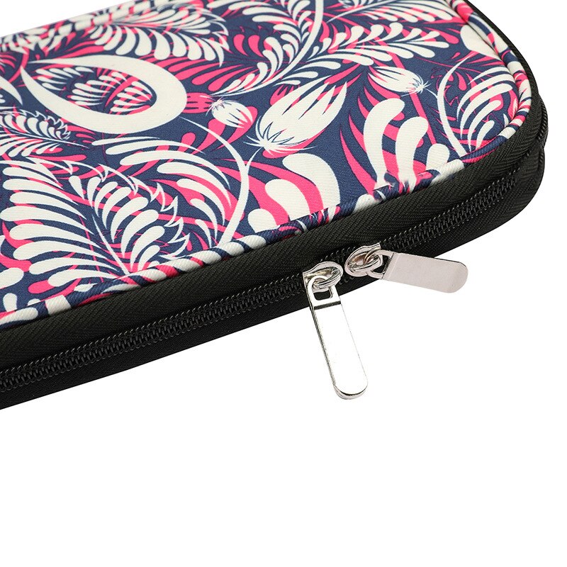 betroffen Nadeln fallen Taille Trommel Blume Leere Tasche Häkeln Haken Reißverschluss Lagerung Tasche Haushalts Reise Veranstalter Zubehör