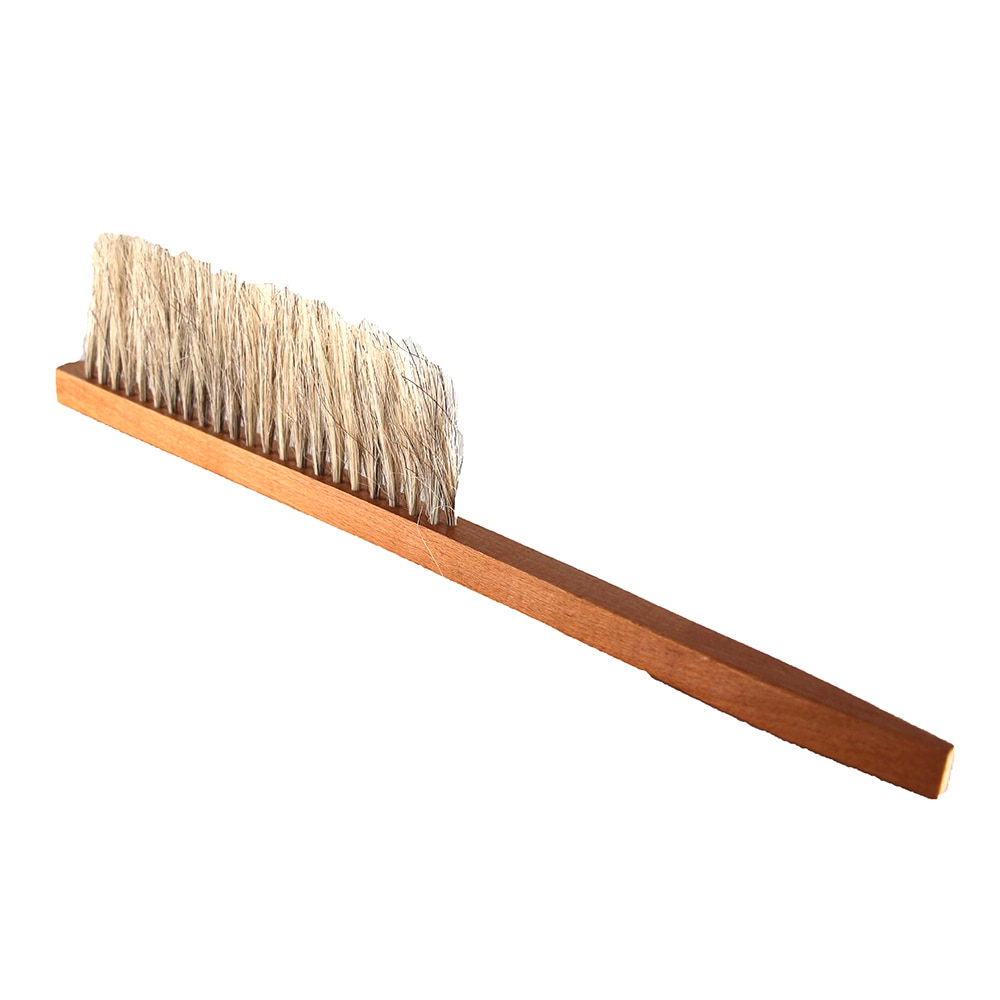 1PCS manen borstel voor vegen schoonmaken bijenkorf gereedschap twee rijen paardestaart haar bee borstels bijenteelt apparatuur voor bijenteelt
