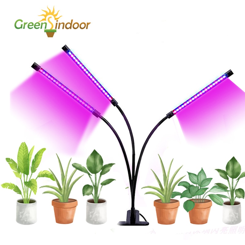 Led Grow Light 27W Phytolamp Volledige Spectrum Rood Blauw Bureau Groei Lamp Dimmen Teelt Lamp Voor Indoor Planten Bloemen zaailing