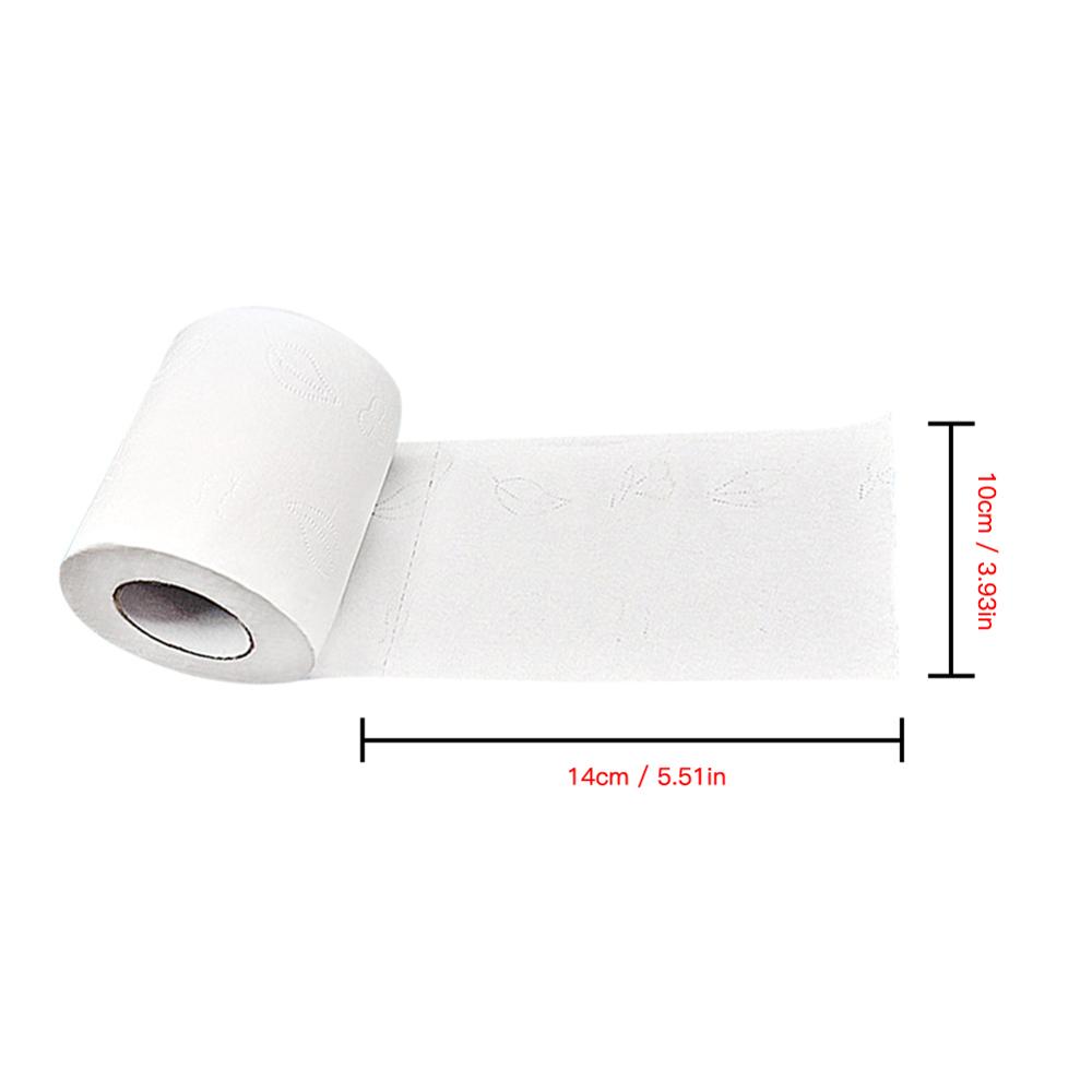 10*6.5 Cm 2/4 Roll Toiletpapier Thuis Bad Toilet Roll Paper Zachte Wc Huidvriendelijke papier Geschikt Voor Vele Tissue Houder