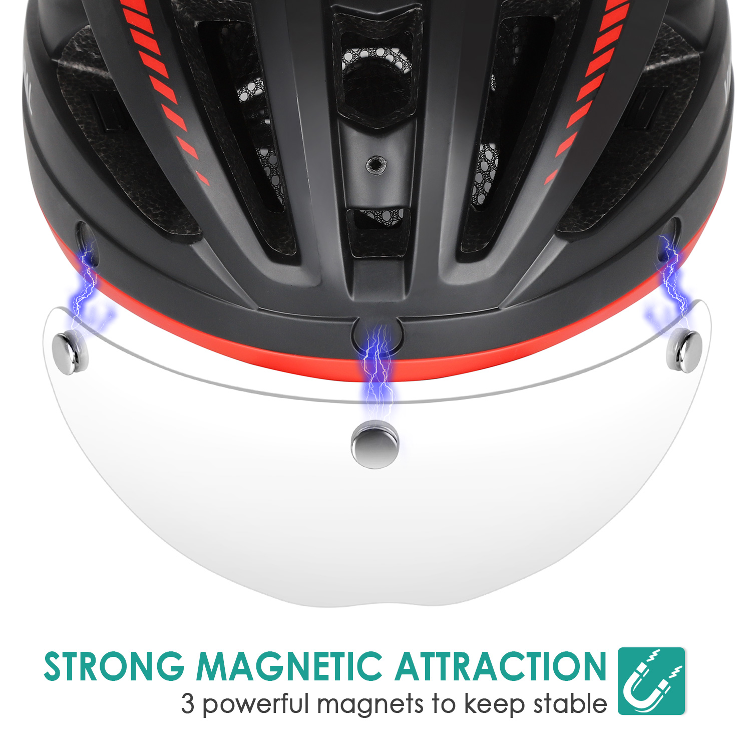 VICTGOAL Bike Helmet Photochromic Lens Magnetic Lenses Bicycle Polarized Goggles Sports Sunproof Glasses MTB Cycling Accessories