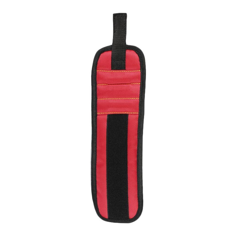 Three Row Magnetic Magnetic Wristband Kit Built-In 2Pcs Super Powerful Magnets Strong Magnets For Holding 1 Pcs: red