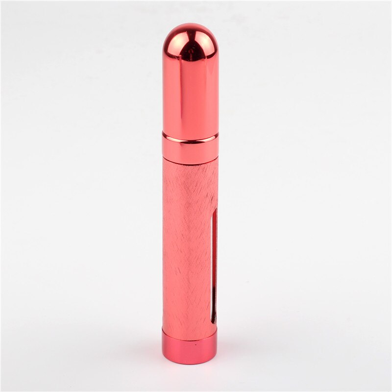 12 ml 1 Stuks Spray Lege Glazen en Aluminium Fles Parfum Fles Mini Draagbare Reizen Navulbare Parfum Verstuiver Kleine Fles: Rood