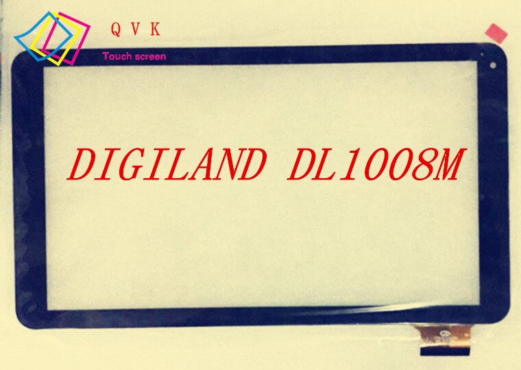 10.1 inch voor DIGILAND DL1008M tablet pc capacitieve touch screen digitizer glas panel