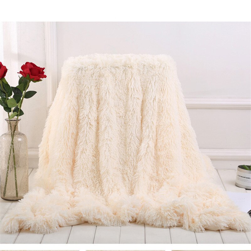 80 x 120cm 1pc blød varm fluffy shaggy seng sovesofa sengetæppe børn sikkerhedssengetøj lagen smide boligindretning behageligt tæppe: Model 14