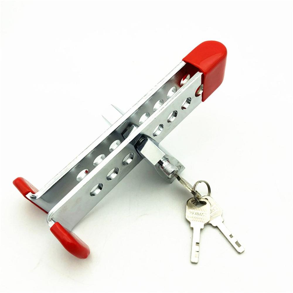 Stainless Steel Clutch Accelerator Pedal Lock Brake Lock Auto Security Supplies Anti-Theft Device Clutch Lock