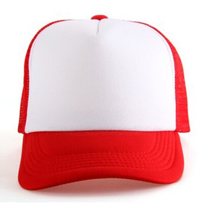 12 stks/partij Leeg Sublimatie Cap Hoed Voor Sublimatie INKT Print DIY Warmte Druk Printing Transfer: Red