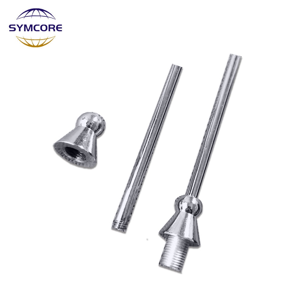 Round Head Cone Head Plus M6 Tube Dining Chandelier Fixing Accessories G4 Chandelier Inner M6 Outer M10 Tooth Cone Pipe Fittings