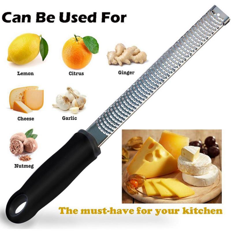 Multifunzione in Acciaio Inox Zester Formaggio Al Cioccolato Limone Grattugia Microplane Raspa Frutta Zester Buon Assistente Della Cucina Accessori