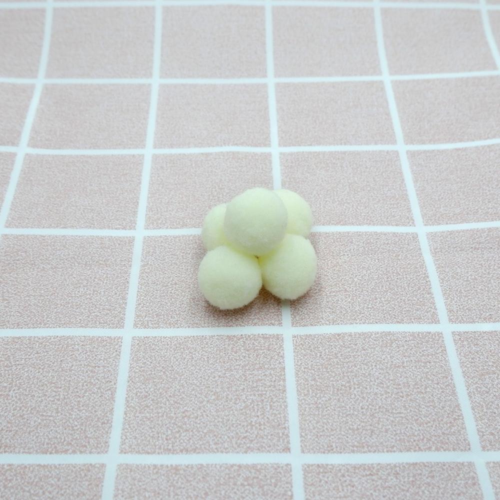 Home Decoration 500Pcs 8mm Pompoms Soft Pom Poms Fur Ball Arts Toys Crafts DIY Apparel Sewing Fabric Supplies FPJXZ146