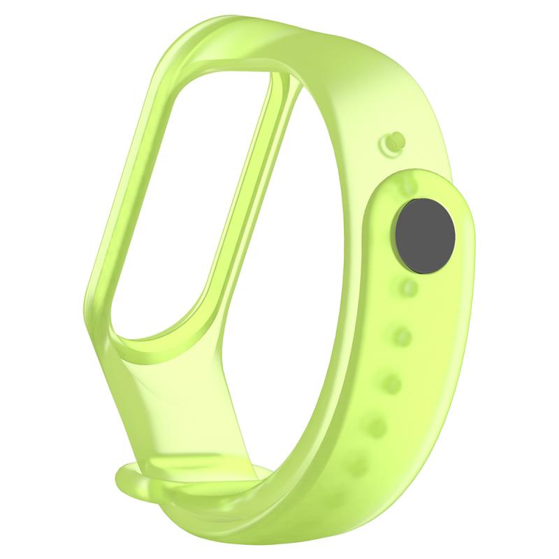 Transparent Wristband For Xiaomi Mi Band 5/6 Strap Silicone Wristband Bracelet Replacement For Xiaomi Band 6/5 NFC MiBand Strap: 06 For Band 6