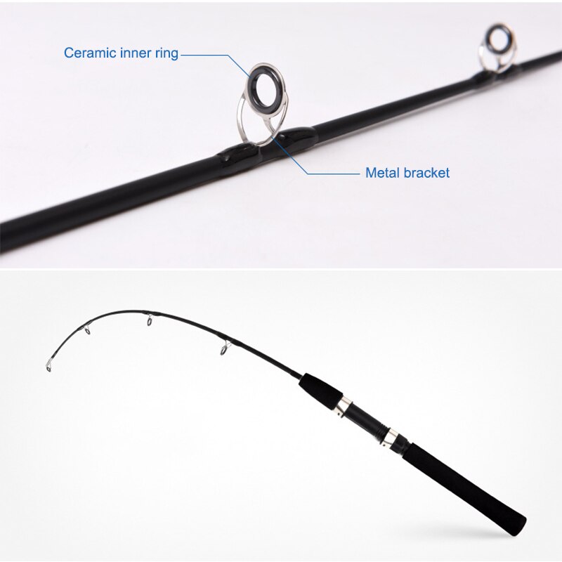 1 Set Telescopic Fishing Rod and Reel Full Kits Fishing Gear Pole Sets with Line Lures Hooks Case Winter Ice Fishing Rod Kit