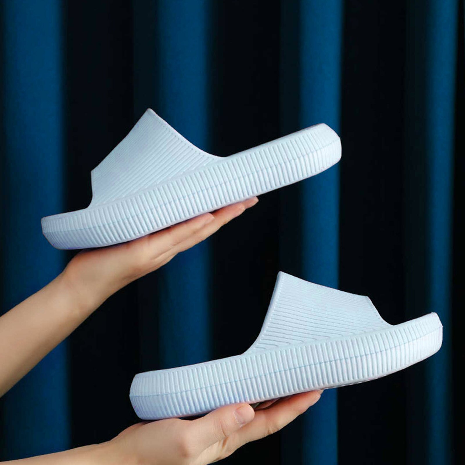 Bath Slipper Sandal Cloud Slippers For Indoor Outdoor Shower Sandal Quick Drying For Indoor &amp; Outdoor