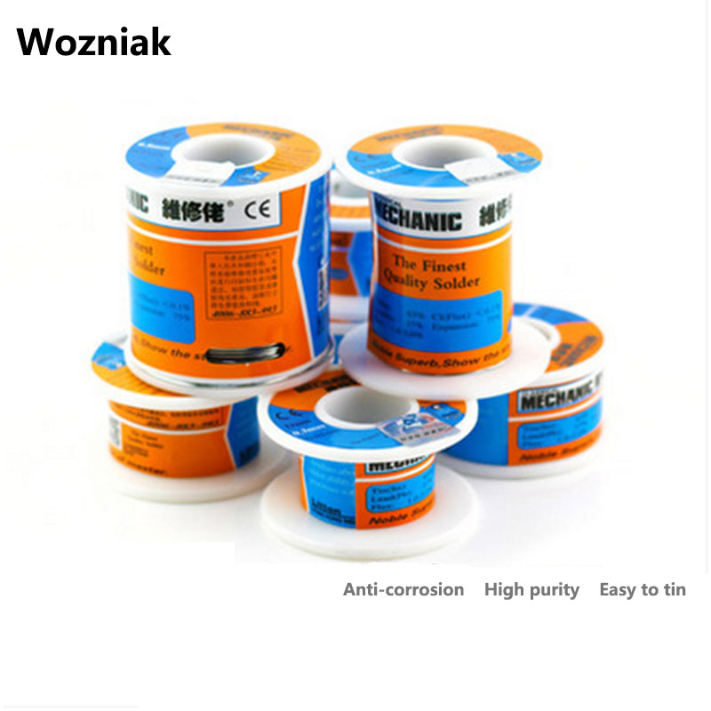 MECHANIC Solder Wire 0.2mm Welding Wire Free Clean Rosin Core High Brightness MCN Low Melting Point Soldering Tools
