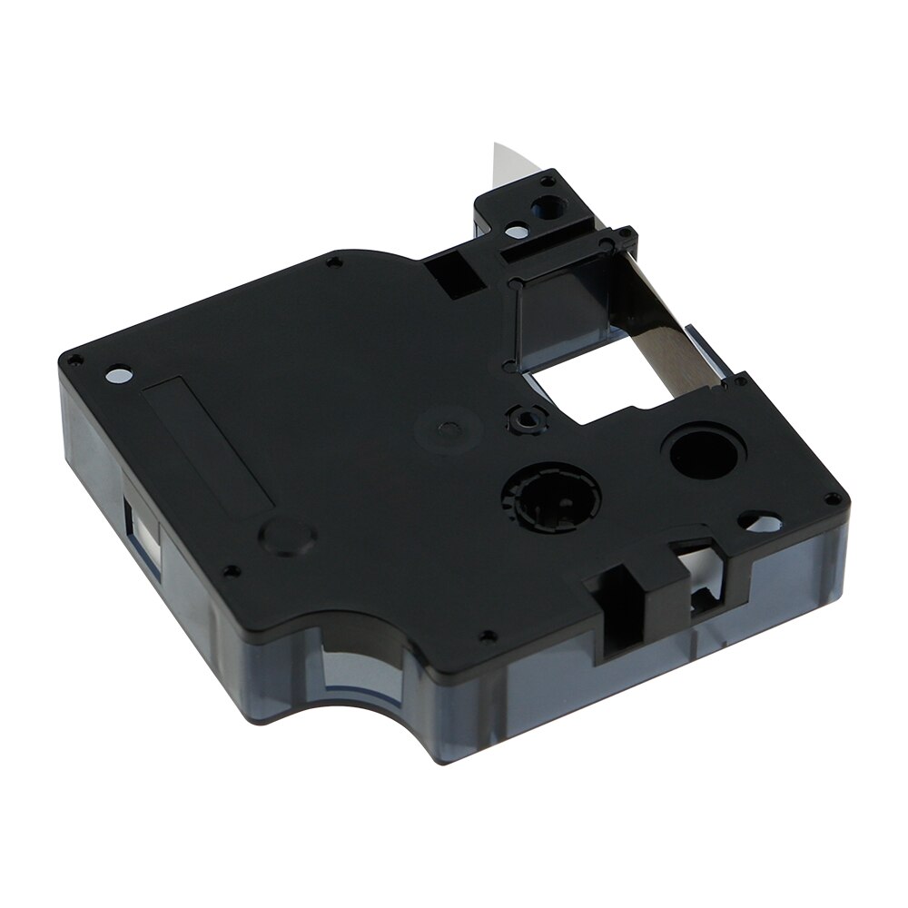 Fimax 3Packs A45021 Label Tape Compatible for Dymo D1 12mm*7m 45021 White on Black for Label Printer