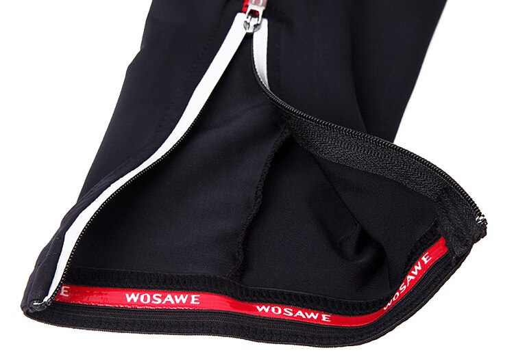 WOSAWE Cycling Pants Sportswear Women's Bike Trousers Bicycle Riding Clothing Padded Spring Female Pants Green Red