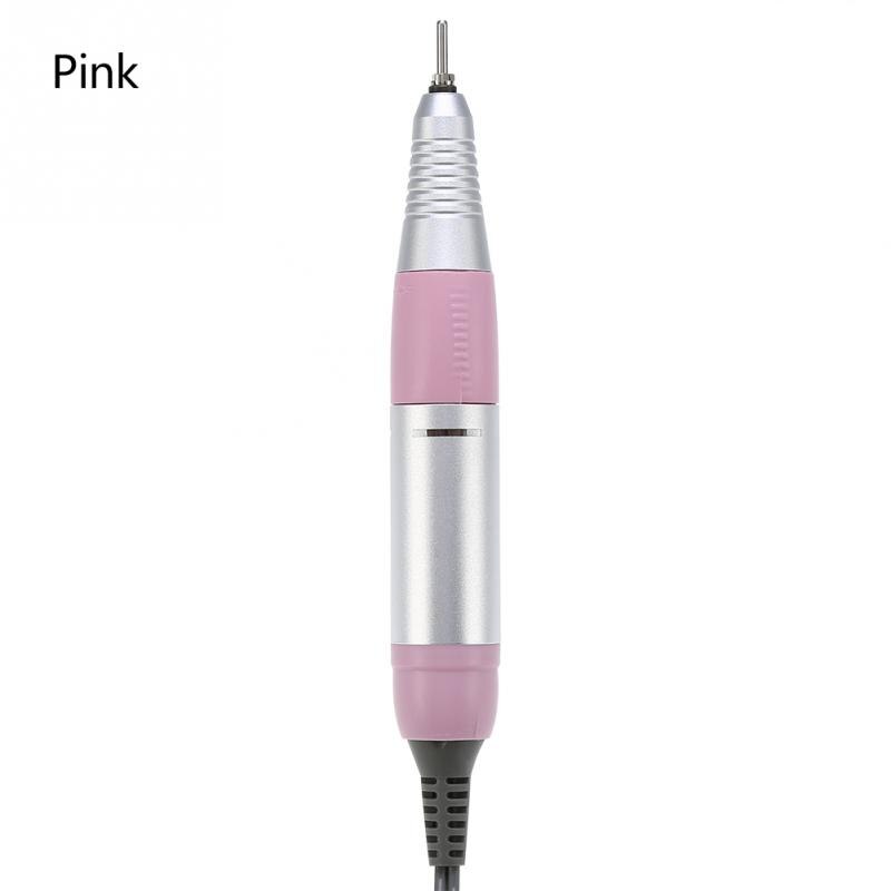 Elektrisk negle kunst bore pen håndtag fil polering slibemaskine håndstykke manicure pedicure værktøj negle kunst tilbehør