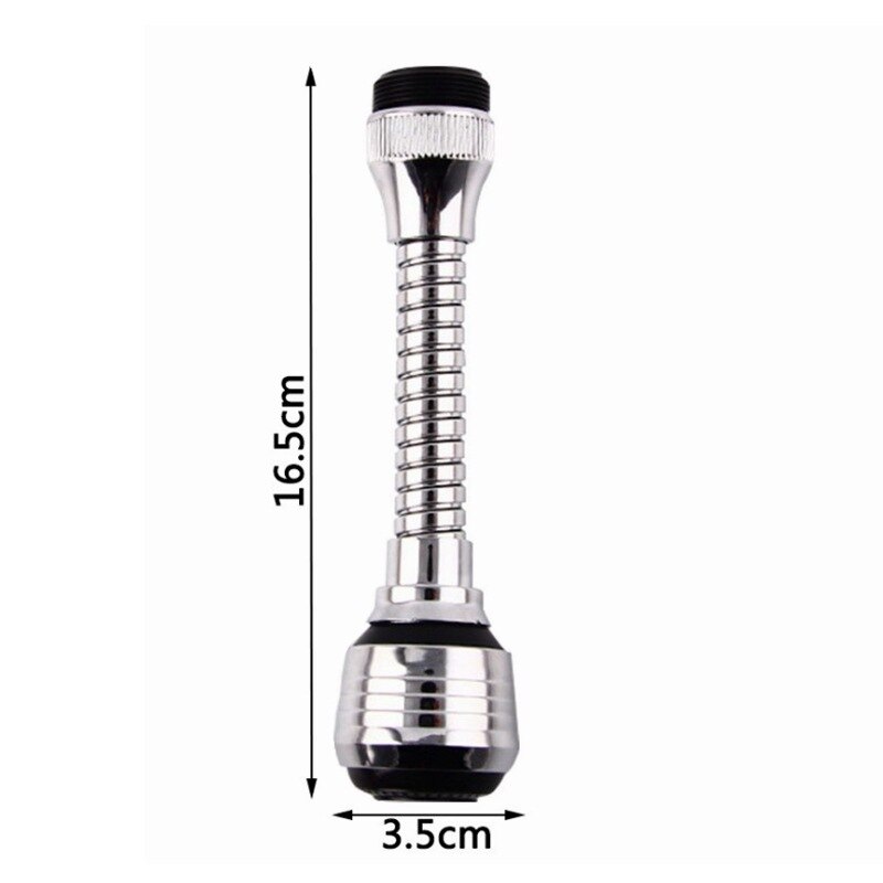 Keuken Accessoires Newcomdigi Flexibele Kraan Sproeier Turbo Flex 360 Wastafel Kraan Sproeier Jet Streamen Kraan Hoofd