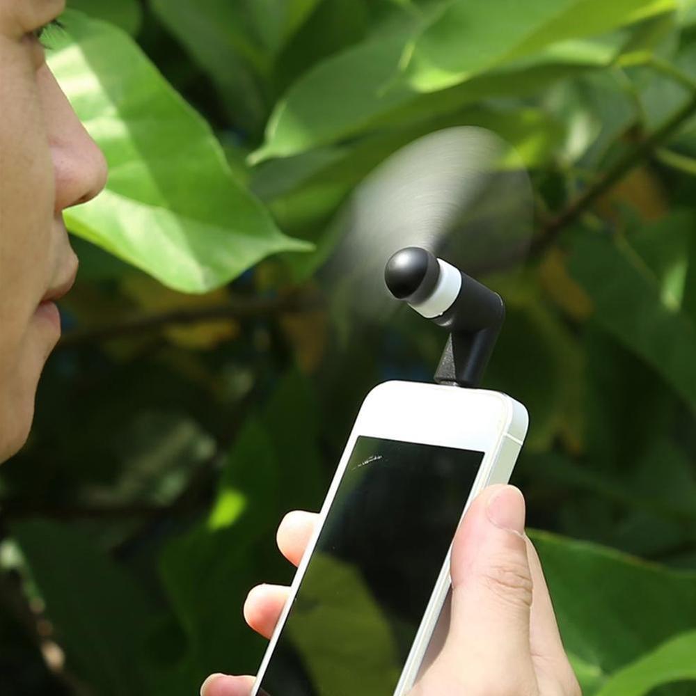 USB Mobile Small Fan Power Cooling Mini Fan Travel Keyboard Computer Laptop Flexible PC Desk Z0A5