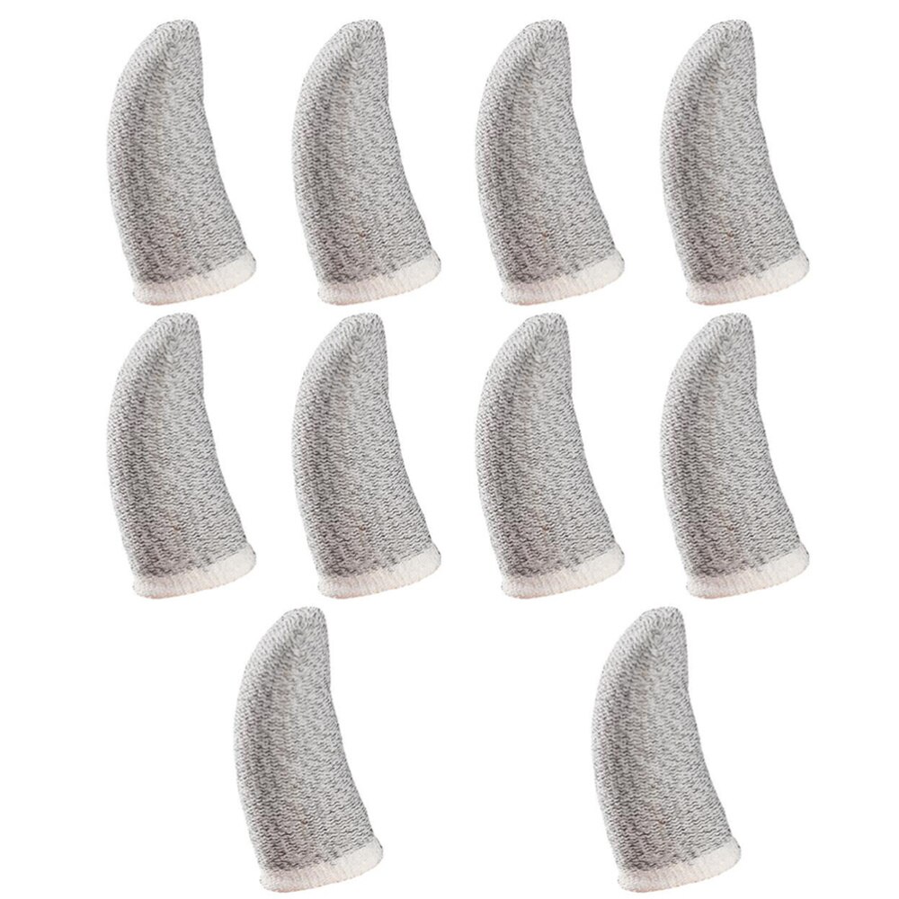 10 Pcs Flexibele Vinger Mouwen Comfortabele Dunne Vinger Covers Spel Levert