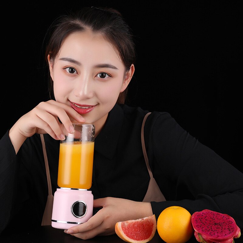 Top Portable Blender, Usb Rechargeable Travel Blender, Personal Blender For Shakes And Smoothies, Fast Blending, Detachable