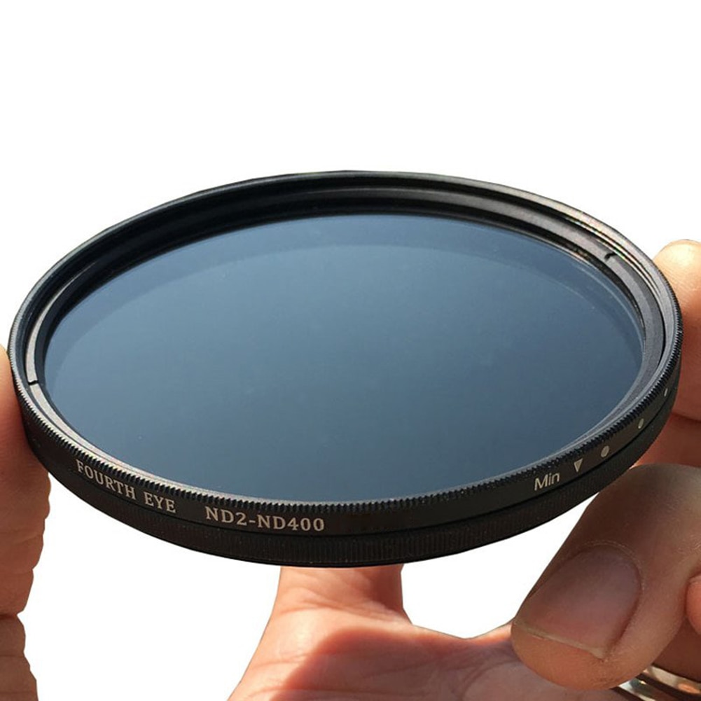 ND2-400 Neutral Density Nd Filter Fader Variabele Verstelbare Optische Glazen Lens AS99