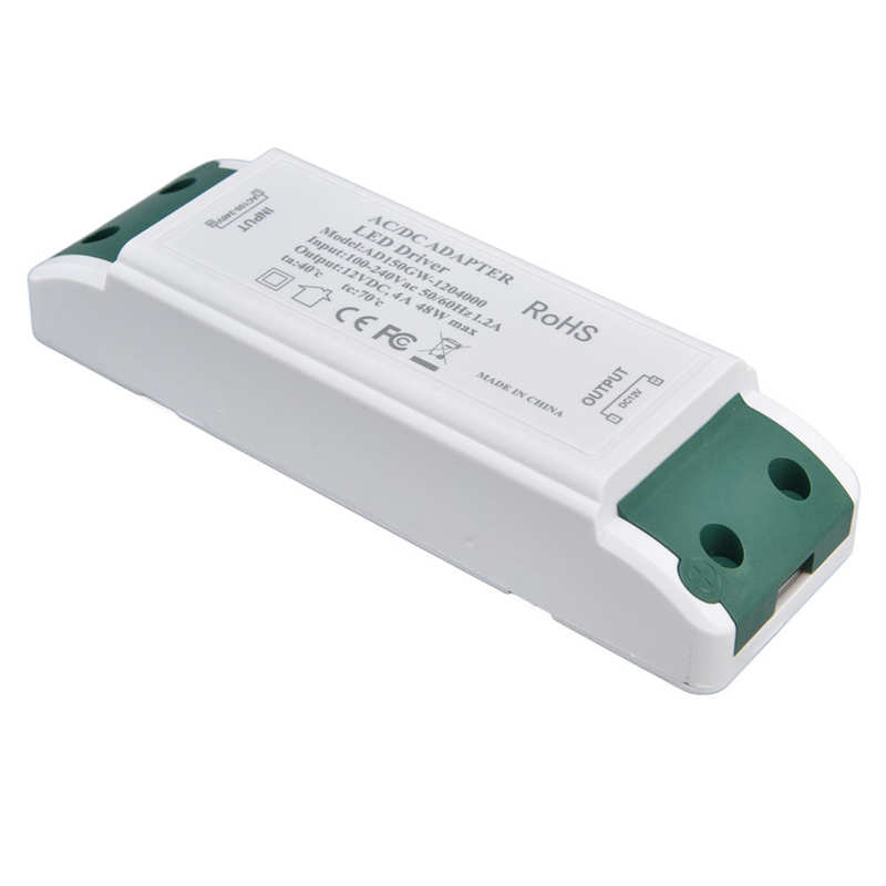 LED Power Transformer DC 12V LED Driver with Insulating Protective Covers for DIY Lamps
