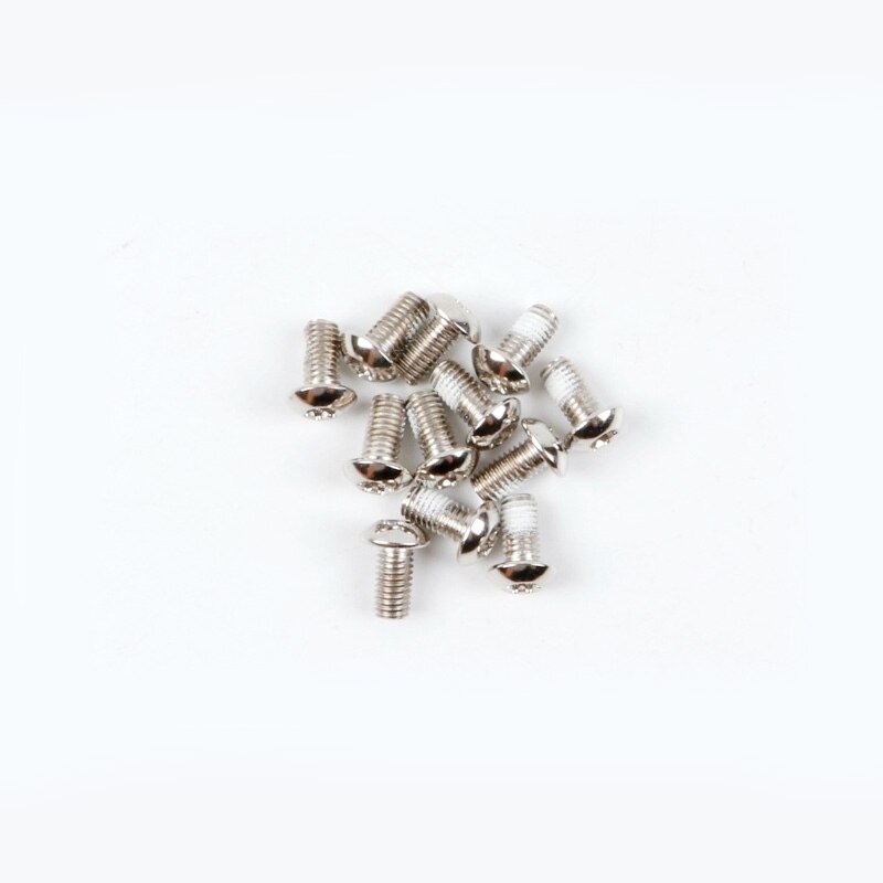Anders 12PCS Bunte Fahrrad Disc Bremse Schrauben Legierung Bike Bremsscheibe Torx T25 M5x10mm Schrauben für Mountainbike: Silver