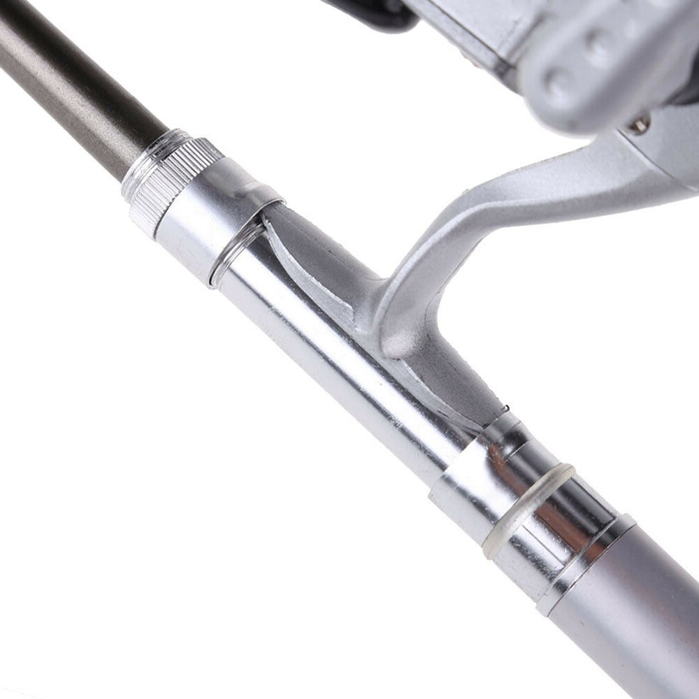 Mini pen uiterlijk vishengel draagbare roterende wiel vishengel 1 stuk winter outdoor vishengel visaccessoires&