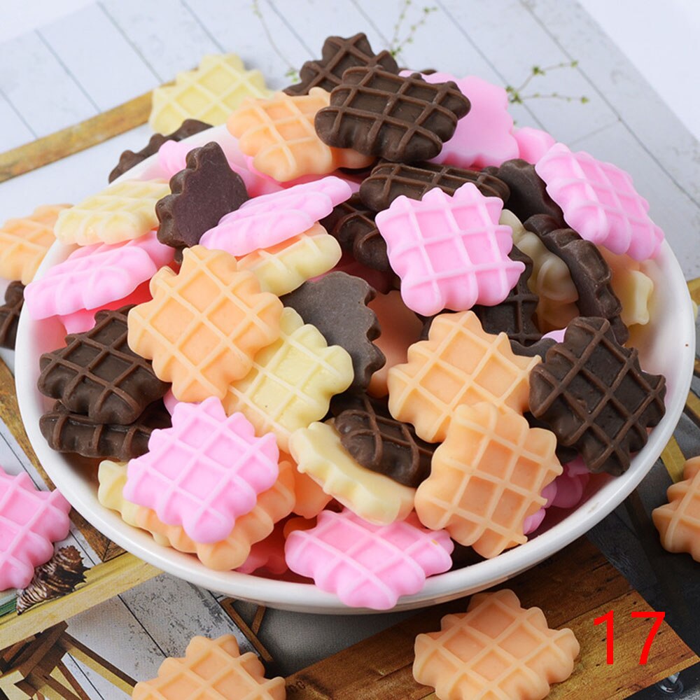 5Pcs Mini Candy Simulated Ice Cream Fruit Kitchen Foods Cute Cartoon Children Toys Phone Case Accessories DIY Decoration Craft: 17