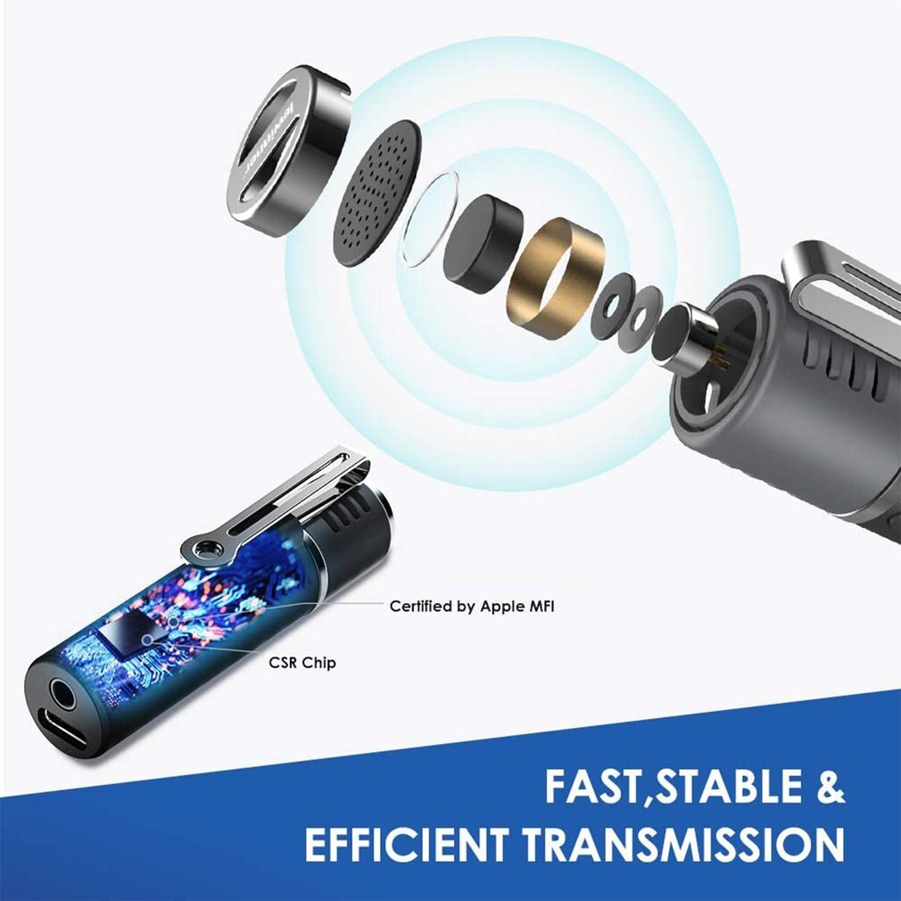 Draadloze Bluetooth Microfoon Mobiele Telefoon Vlog Video Radio Netwerk Celebrity Live Korte Video Schieten En Opnemen